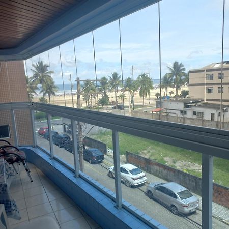 Apto Vista Mar, 8 Pessoas, Varanda Gourmet, Pe Na Areia! Praia Grande  Ngoại thất bức ảnh