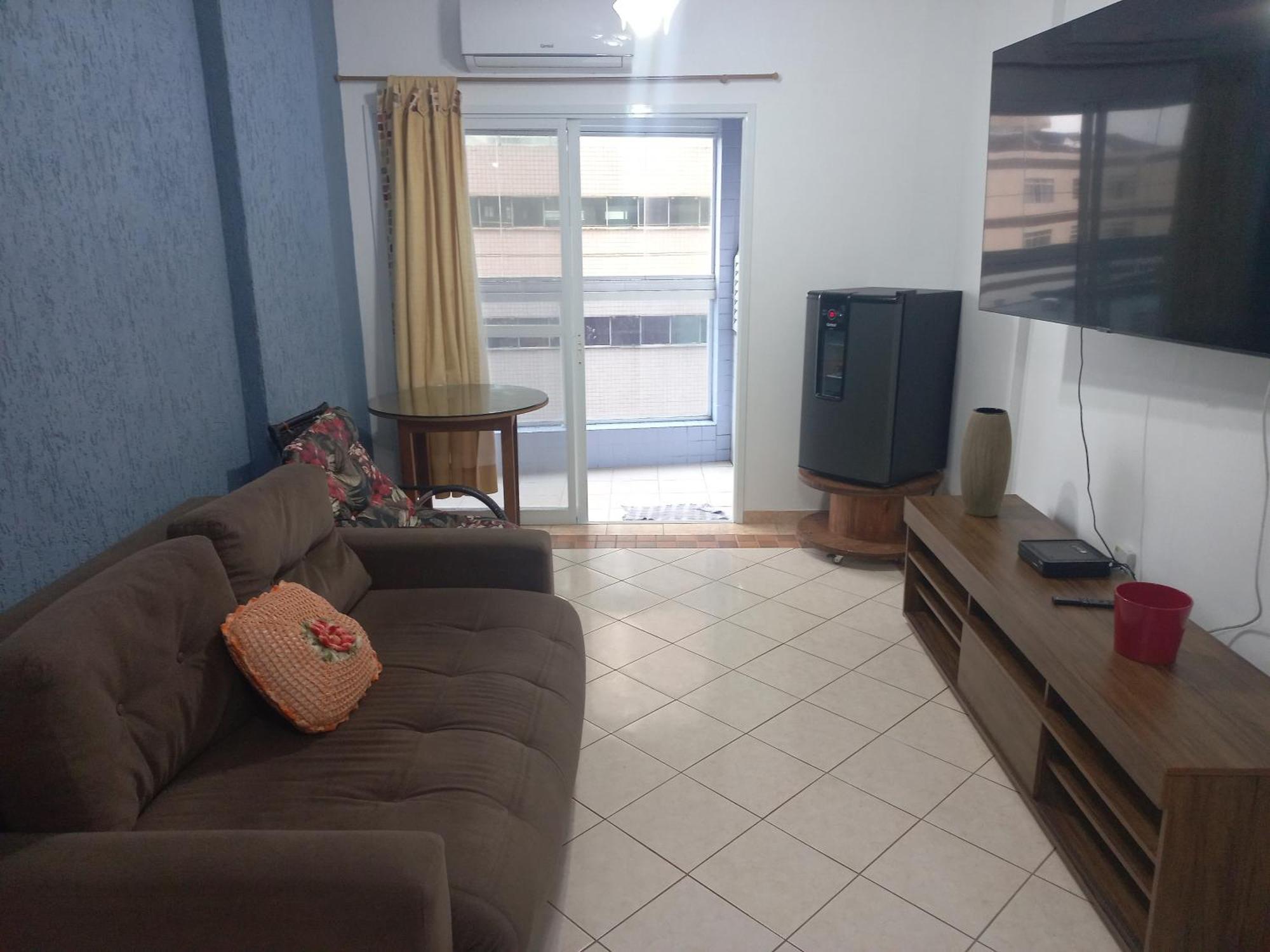 Apto Vista Mar, 8 Pessoas, Varanda Gourmet, Pe Na Areia! Praia Grande  Ngoại thất bức ảnh