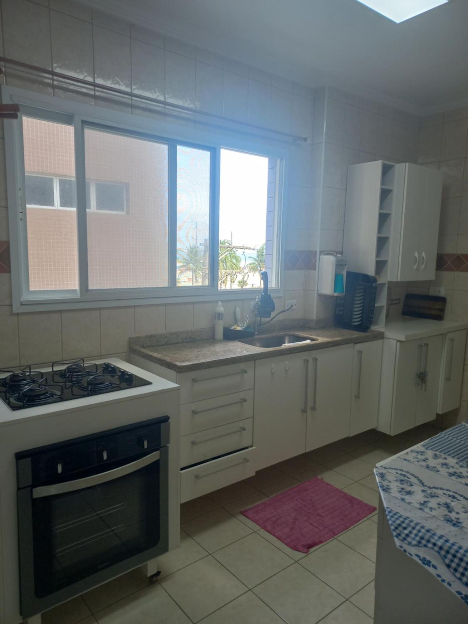 Apto Vista Mar, 8 Pessoas, Varanda Gourmet, Pe Na Areia! Praia Grande  Ngoại thất bức ảnh